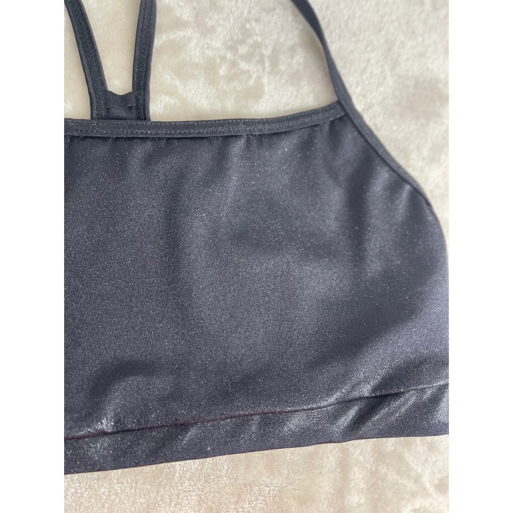 Balera Black Shimmer Dance Bra and Gray Seamless Bralette Bundle Small Adult - Picture 3 of 9